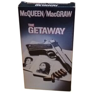 6/$15 The getaway 1972 vhs tape